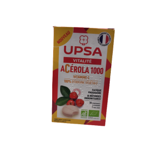 Upsa - Acérola 1000 Vitamine C 30 comprimès