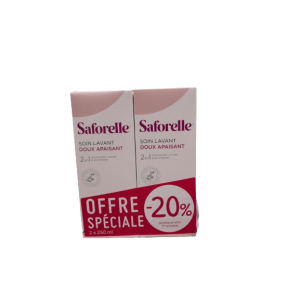 Saforelle -  Soin Lavant Doux 2*250ml