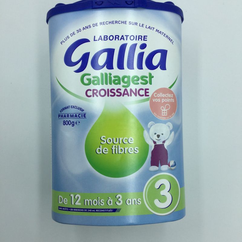 Gallia Galliagest lait poudre bébé 1-3ans 800g