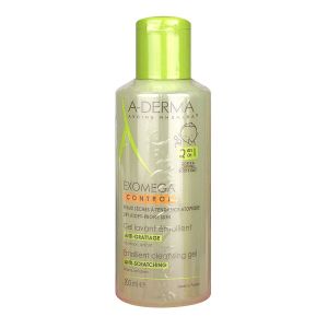 A-derma Exomega Control gel lavant émollient 2 en 1 200mL