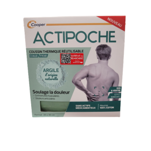 Cooper - Actipoche coussin thermique réutilisable 20*30 cm