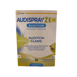 AudisprayZen Audition 60 Comprimés