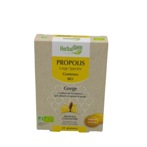 Gommes Propolis Bio Gorge 24 gommes