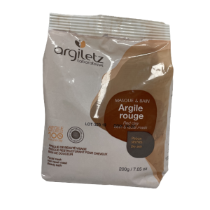 argile rouge masque et bain poudre +200g