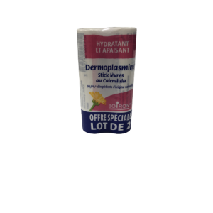 Dermoplasmine stick lèvres au Calendula lot de 2
