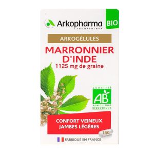 Arkogélules marronnier d'Inde bio confort veineux 150 gélules