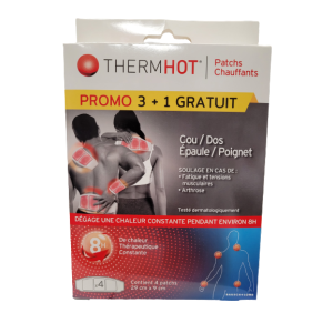 Thermot - patchs chauffants 3 + 1 grauit