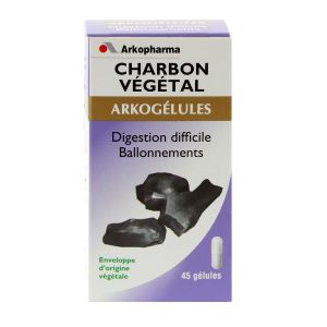 Charbon Vegetal Arko Gelule 45