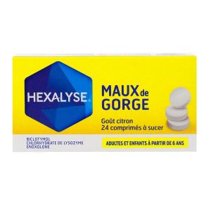 Hexalyse 24 comprimés à sucer