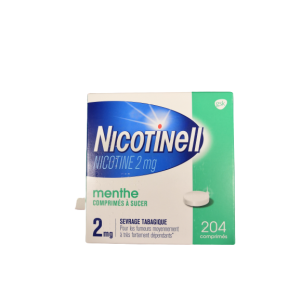 Nicotinell 2mg Cpr Sucer Menthe 204cp