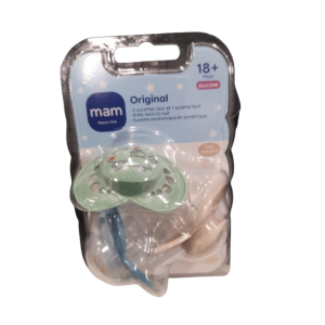 MAM Original silicone + 18 mois (anatomique et symétrique)