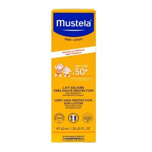 Lait solaire très haute protection SPF50+ 40ml