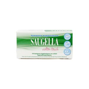 Tampons hygiéniques sans applicateur flux normal - 16 tampons