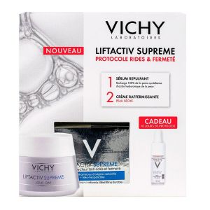 Coffret LiftActiv Supreme anti-rides 50ml + HA Epidermix 10ml offert