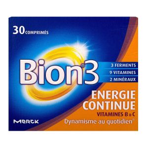 Bion 3 - Energie continue 30 comprimés