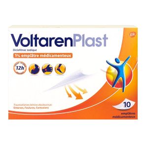 Voltarenplast 1% Emplatre 10