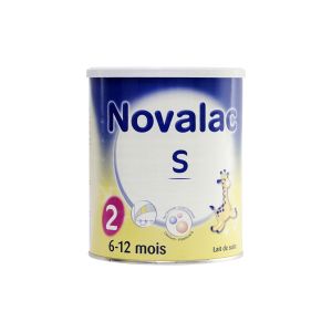 Novalac S 2ème âge lait poudre bébé 6-12mois 800g
