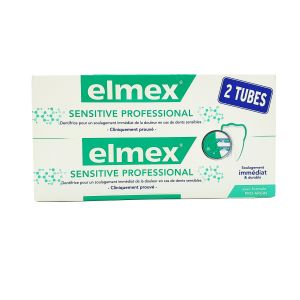 Elmex - Dentifrice sensitive professional 2x75mL
