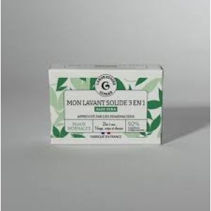 Giphar Mon Lavant Solide 3 en 1 Aloe Vera 65g