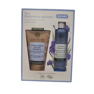 Sanoflore - Coffret crème légère Aciana botanica + eau micellaire 50 ml (offert)