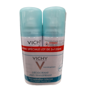 Vichy - Déodorant vaporisateur 48h anti-transpirant 2x125mL