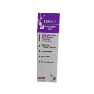 Ineldea - Somnil mélatonine flash 40 doses 20ml