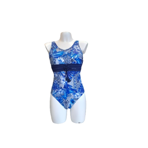 Amoena - Maillot de bain Bahamas OP 71268 Bleu Marine/ Bleu royal