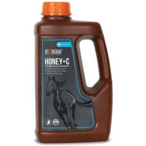 HONEY C 1L Sirop contre la toux pour chevaux