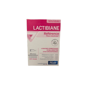 Lactibiane Référence Flore Intestinale 20 Sticks Orodispersible Gout Orange