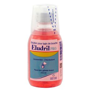 Eludril Pro - Solution bain de bouche 200mL