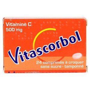 Vitascorbol 500mg Cpr Croq S/s