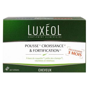 Luxeol Pousse Croissance et fortification 90gélules