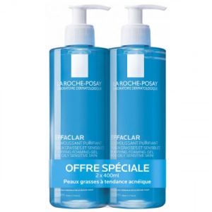 Effaclar Gel Moussant 400ml X2