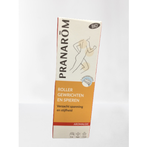 Pranarom - roller articulations et muscles 75 ml + 3 billes massantes