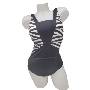 Amoena - Maillot de bain Faro black/white