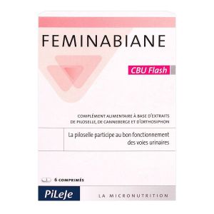 Feminabiane CBU Flash 6 comprimés