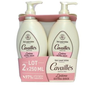 L'intime extra-doux soin lavant intime 2x250ml