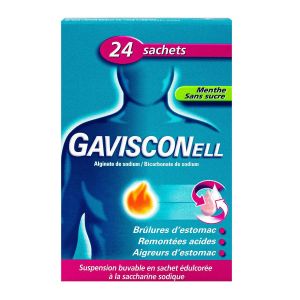 Gavisconell Menthe S/s Sach 10
