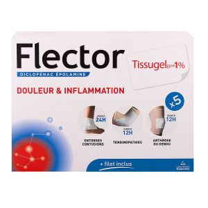 Flector Tissugel - 5 emplâtres