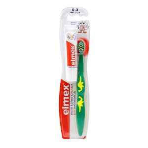 Elmex - Brosse à dents 0-3ans + dentifrice