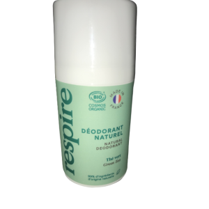 Déodorant naturel roll-on - Thé vert - 50ml