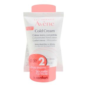 Avene Cold Cream Crème Mains 2x50ml