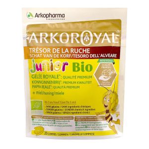 Arkoroyal Gomme Bio-sachet de 20 gommes