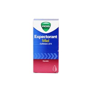 Vicks 1,33%expectorant  Guaifenasine Adulte-120ml