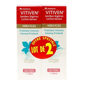 Arkogel Vitiven fraîcheur intense 2x150ml