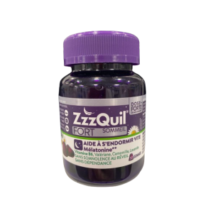 ZzzQuil sommeil fort 30 gommes