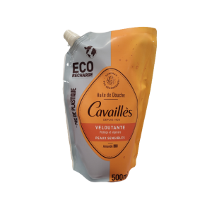 Cavaillès - Huile de douche veloutante eco recharge 500ml