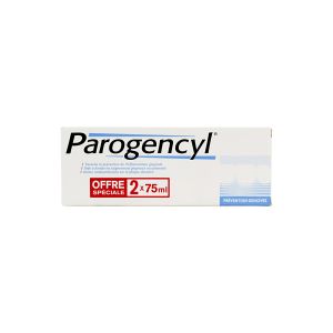 Parogencyl - Dentifrice prévention gencives 2x75mL