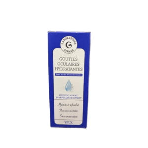 Giphar Gouttes Oculaires Hydratantes Avec Acide Hyaluronique 10ml