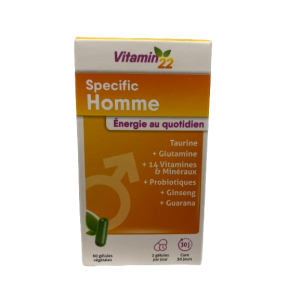 Vitamin22 - Specific homme 60 gélules végetales